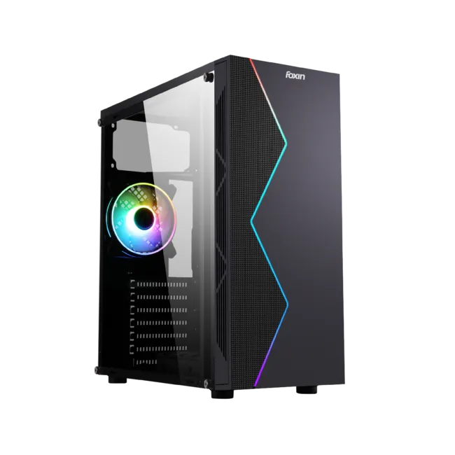Foxin Gaming Cabinet Mid Tower ARGB Prisma